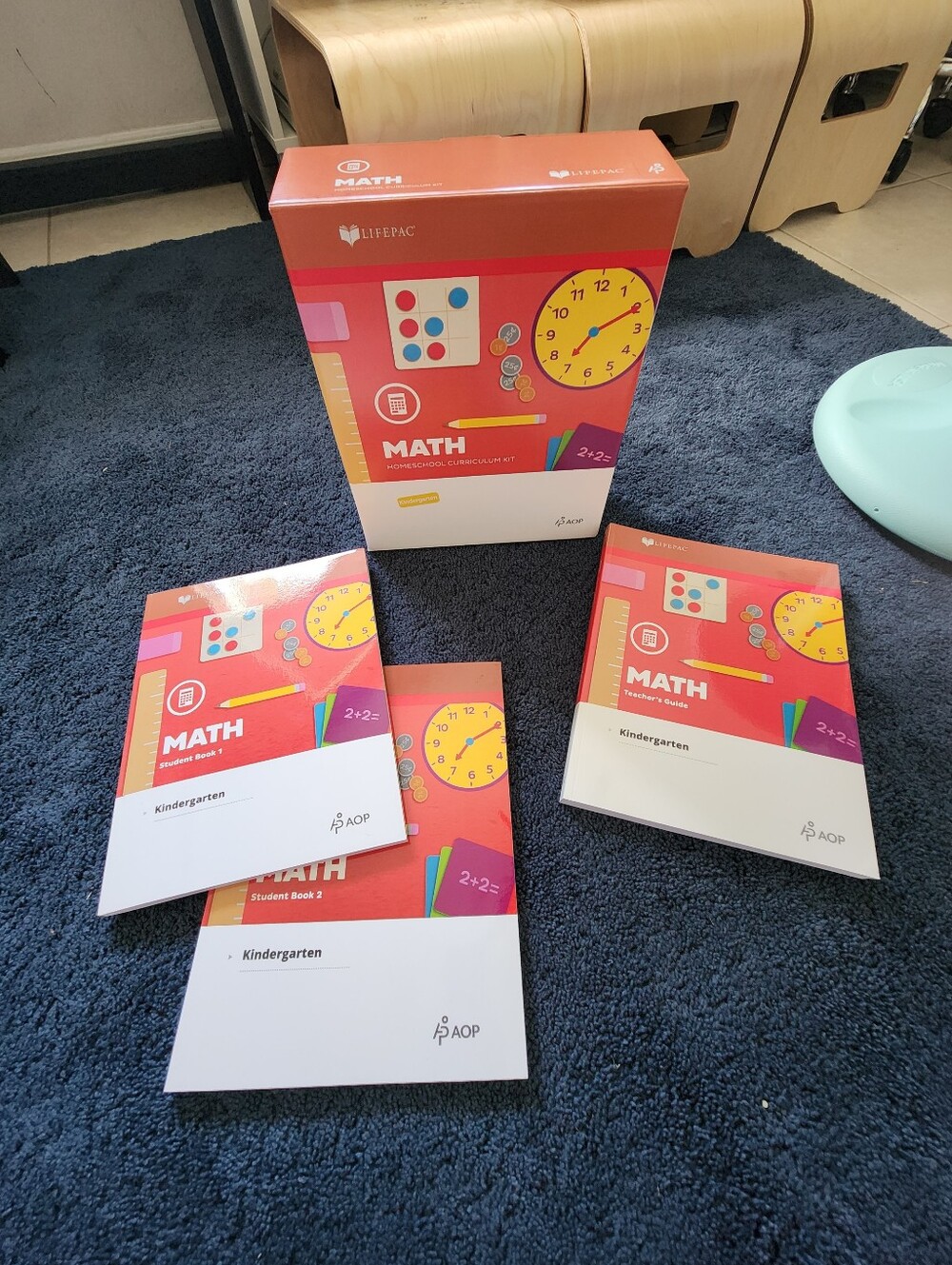 LifePac Kindergarten Homeschool Math Curriculum Kit